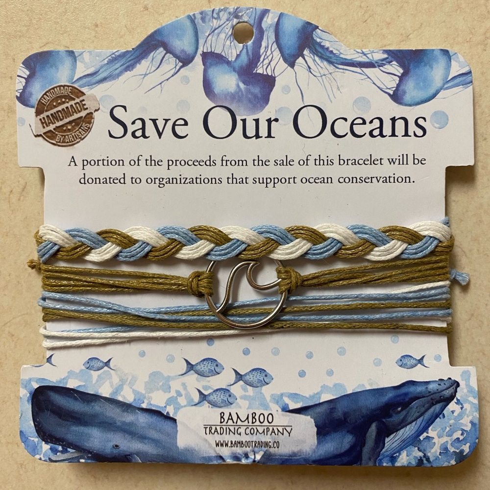 Save Our Oceans Multi-Strand Bracelet